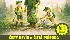 Zapojte sa do VIII. ročníka projektu ČISTÝ REVÍR = ČISTÁ PRÍRODA 2026